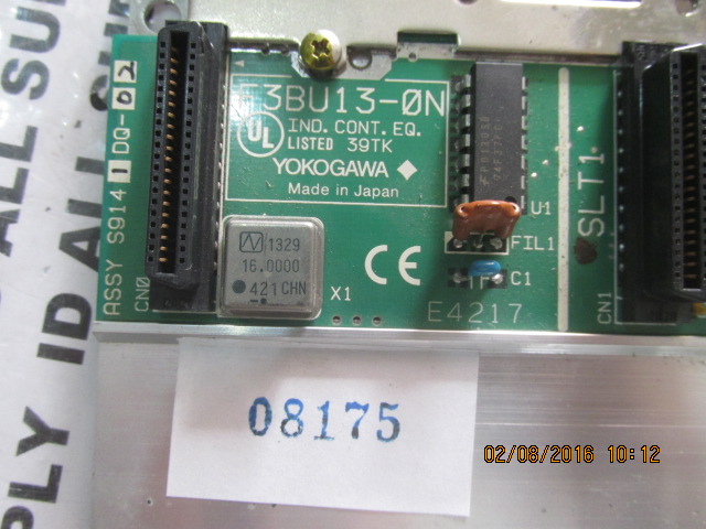 PLC " YOKOGAWA " MODEL : F3BU13-0N