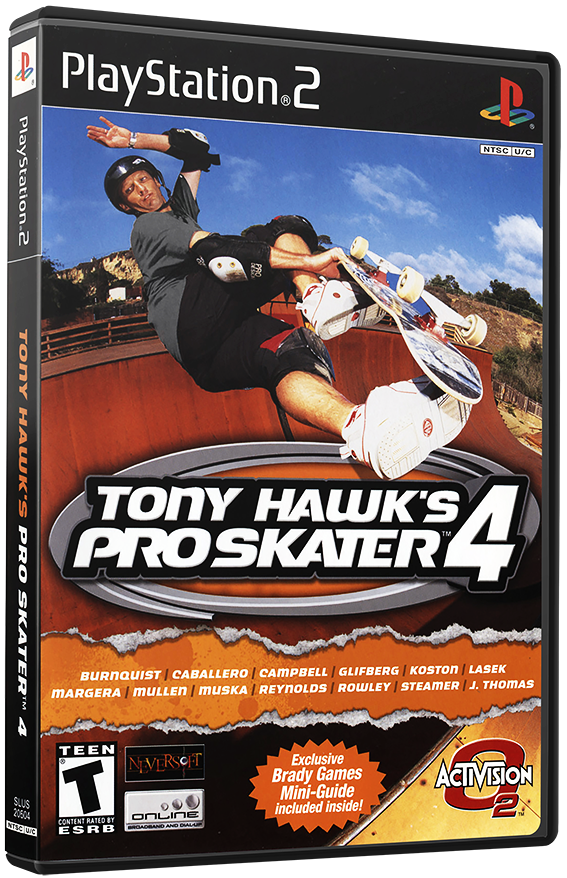 แผ่นเกมส์ PS2 : Tony Hawk's Pro Skater 4
