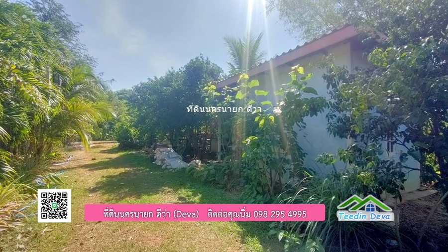 บ้านสวน ผลไม้ วิวอุทยานเขาใหญ่ เนื้อที่ 2 ไร่ 1 งาน อ.ปากพลี จ.นครนายก