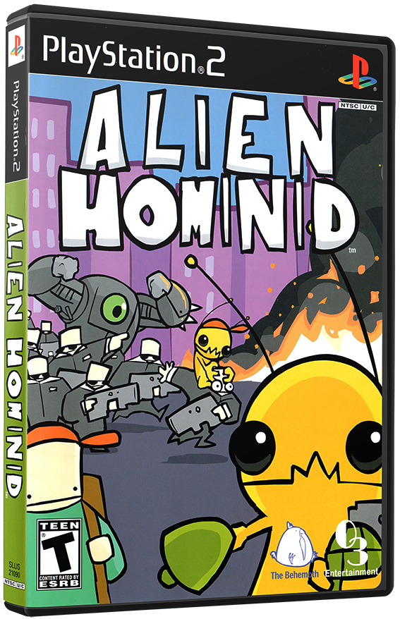 แผ่นเกมส์ PS2 : Alien Hominid