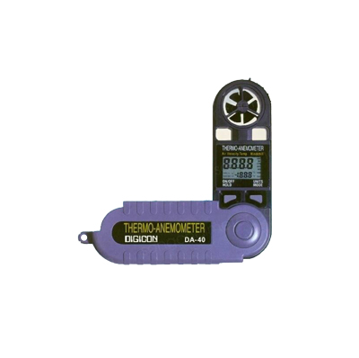เครื่องวัดความเร็วลมและวัดอุณหภูมิ (Thermo Anemometer) Model DA-04 Brand DIGICON
