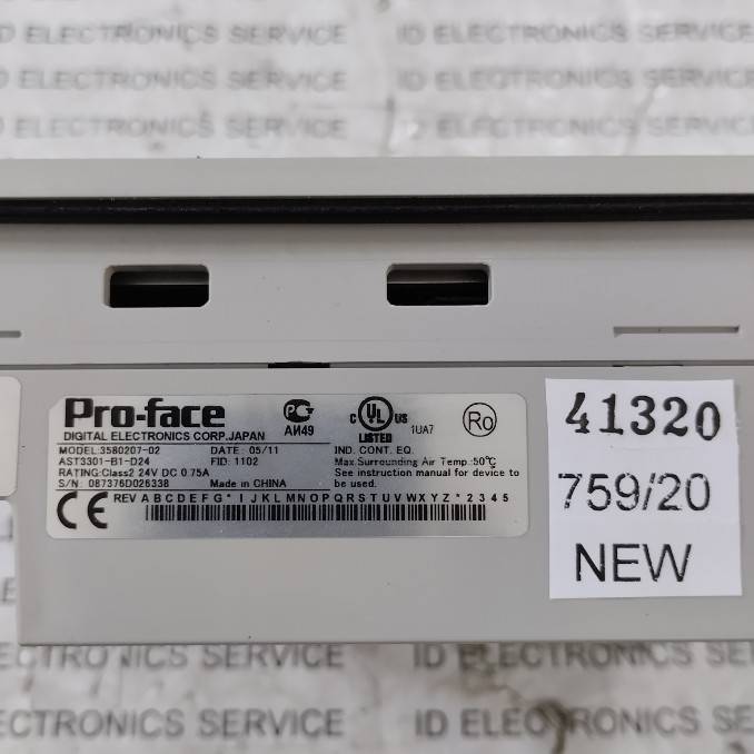 HMI " PROFACE " MODEL : AST3301-B1-D24