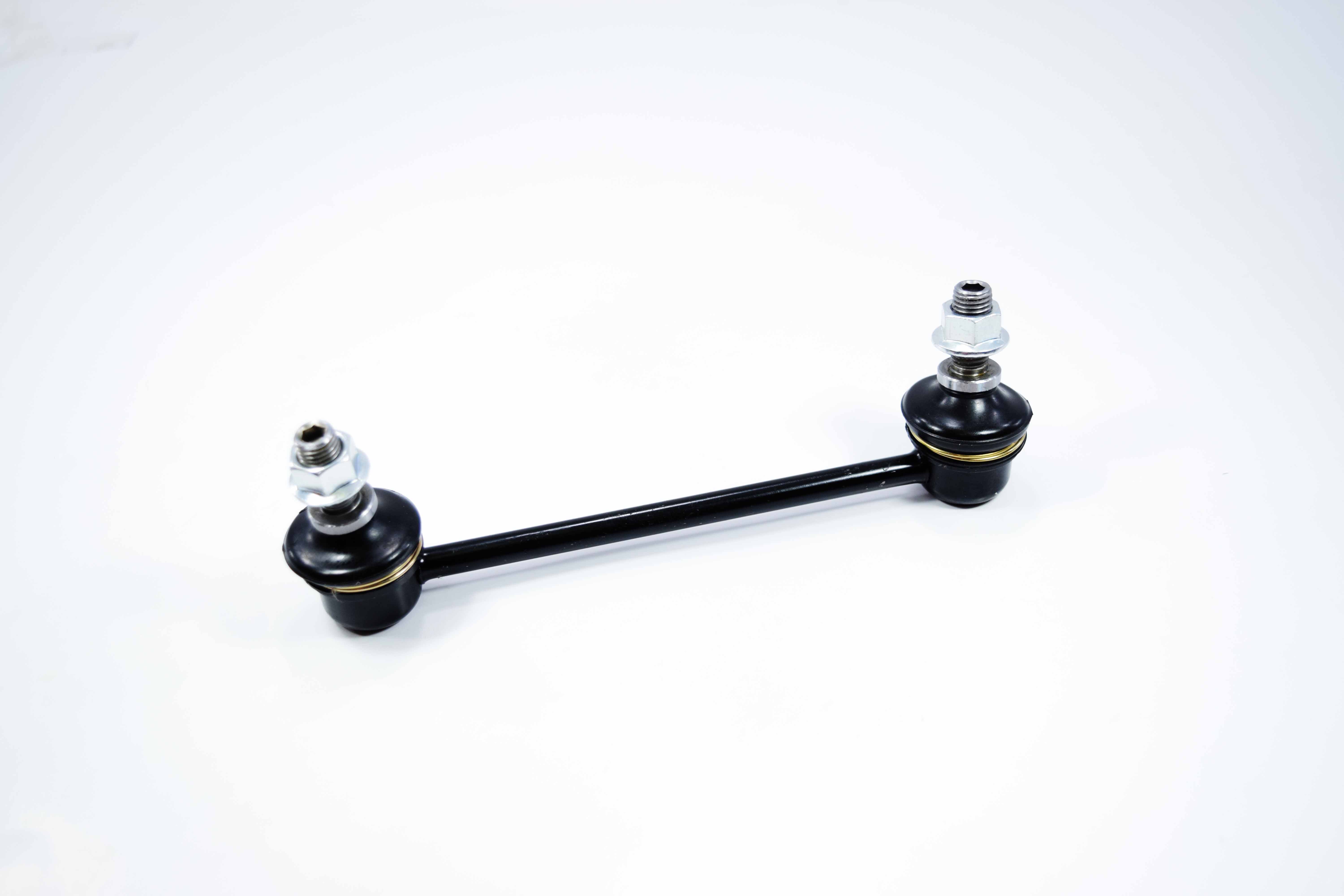 ลูกหมากกันโคลงหน้า MAZDA MAZDA 626 มาสด้า / ขนาด ยาว A 156 mm. เกลียวเสื้อ B 10 mm. ตัวเลขบอกทิศ C 24' / 3L-1611 / ยี่ห้อ 333 (1คู่ 2 ตัว) (STABILIZER LINK FRONT) (ซ้าย / ขวา)