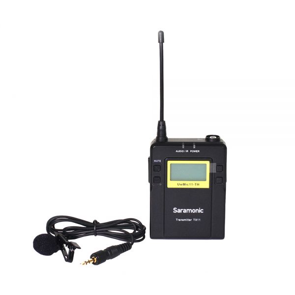 Saramonic UwMic11 TH TX11 ไมโครโฟนไร้สาย คลื่น UHF 1ตัวส่ง