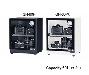 ตู้ดูดความชื้นอัตโนมัติ ความจุ 60 ลิตร รุ่น GH-60P / GH-60PC