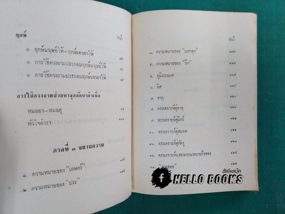 ตำราโหรทายหนู