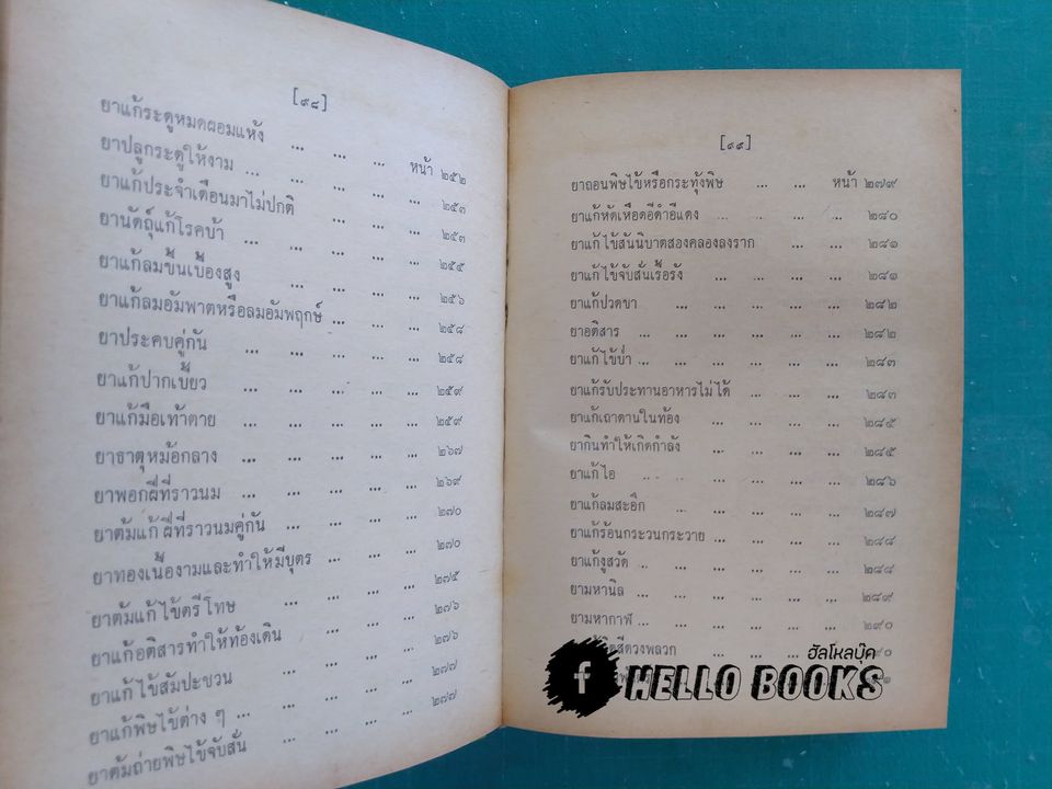 ตำรายาไทยแผนโบราณ เล่ม ๑-๑๒