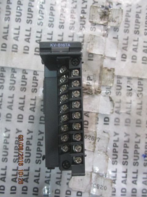 PLC " KEYENCE " MODEL : KV-B16TA