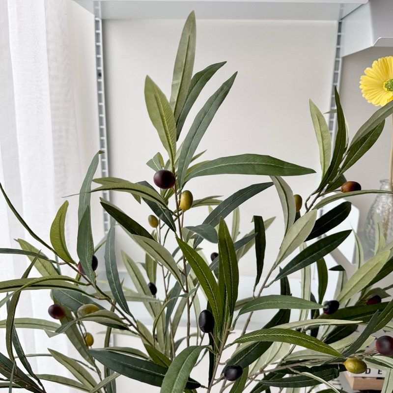 [พร้อมส่ง] Jnihouse : ต้นมะกอกประดิษฐ์ (Olive tree) สูง 130 cm