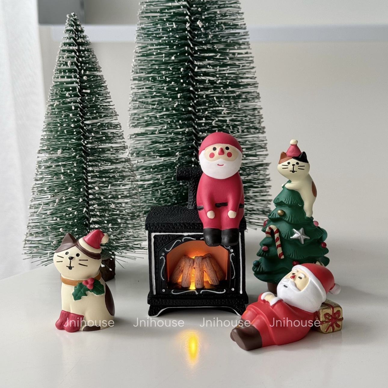 [พร้อมส่ง] Jnihouse : Christmas Figures โมเดลคริสต์มาส