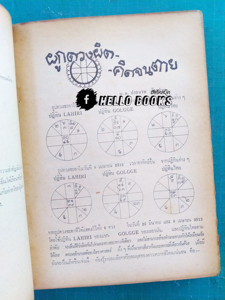 โหราศาสตร์ภารตะ-ไทย ฉบับปฐมฤกษ์