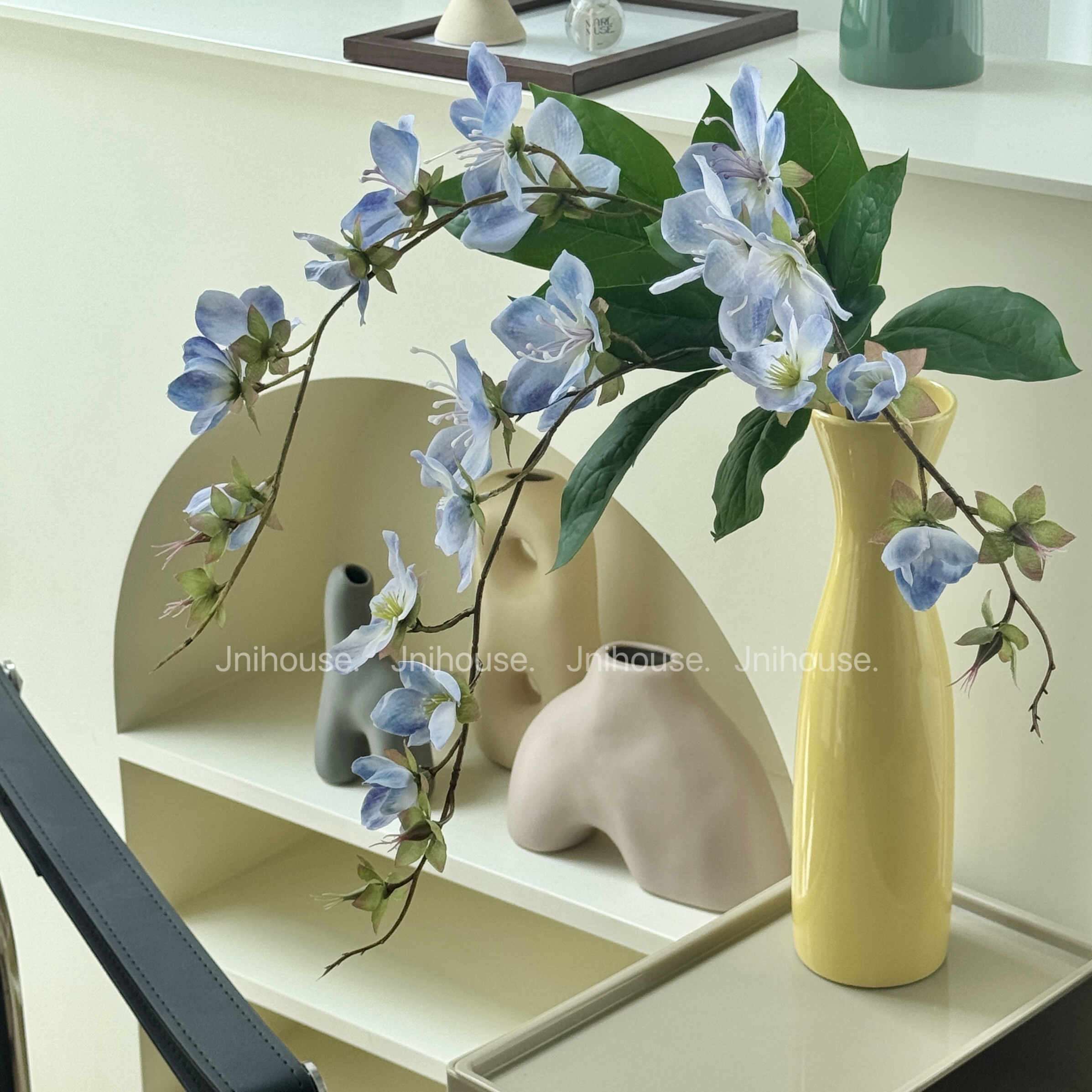 [พร้อมส่ง] Jnihouse : ดอกไม้ระย้า ดอกไม้ประดิษฐ์ (ลาร์คสเปอร์)