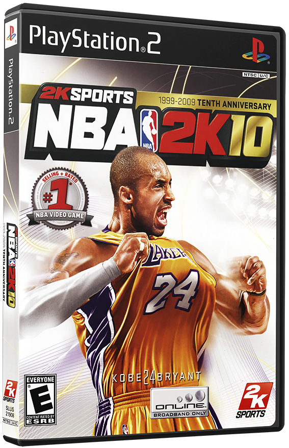 แผ่นเกมส์ PS2 : NBA 2K10