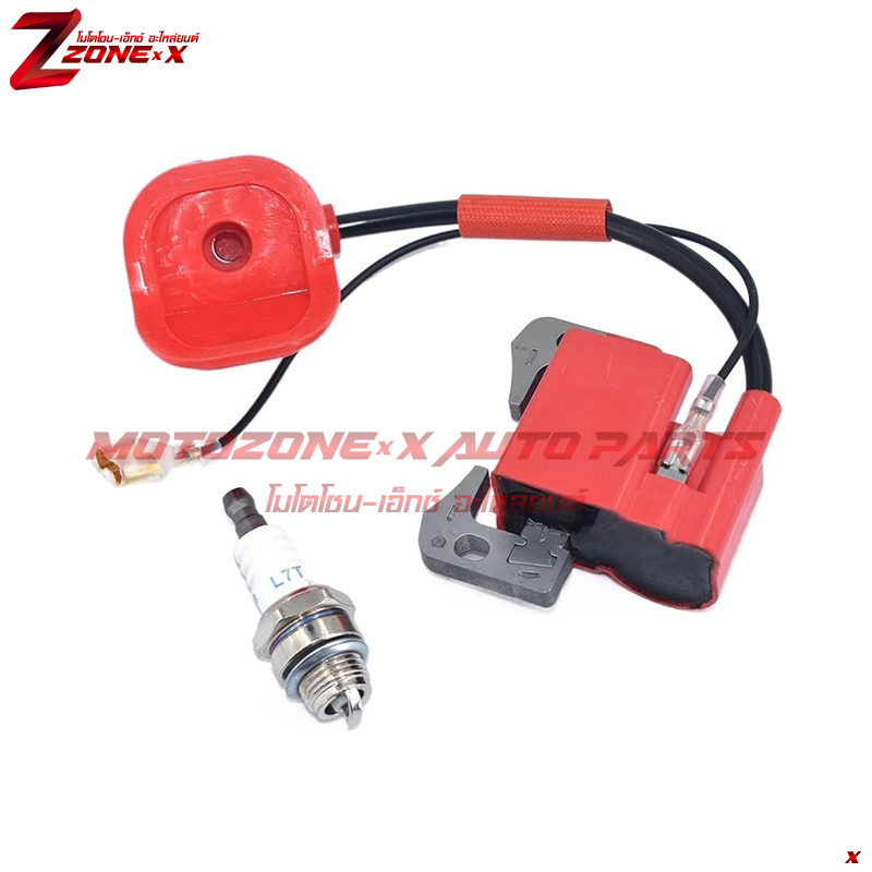 คอยล์จุดระเบิดสำหรับแข่ง Racing Ignition Coi For 2 Stroke 47cc 49cc Mini Moto Quad ATV Pocket Dirt Bike MOTOZONE-X(โมโตโซน-เอ็กซ์) อะไหล่ part