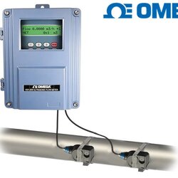 FDT-25W : Omega เครื่องวัดอัตราการไหลของเหลว แบบอุลตร้าโซนิคชนิดรัดท่อ Wall Mount Ultrasonic Clamp On Flow Meter