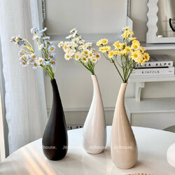 [พร้อมส่ง] Jnihouse : แจกันเซรามิก (ทรงโค้ง) แจกันดอกไม้