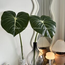 [พร้อมส่ง] Jnihouse : กิ่งใบฟิโลเดนดรอนประดิษฐ์(Philodendron Leaf)(tree)