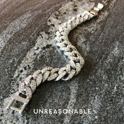 สร้อยข้อมือ สีเงิน UA0775-01 Unreasonable Accessories