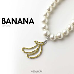 จี้มีตัวหนีบ ถอดเข้าออกได้ ใส่กับสร้อยคอมุก UA0684-01 Unreasonable Accessories