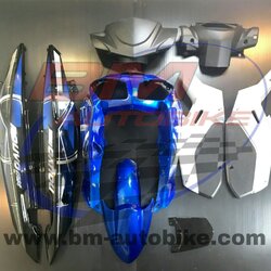 ชุดสี NOUVO MX สีน้ำเงินดำ 9 ชิ้น 4 กก.