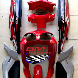 ชุดสี NOUVO-MX แดงดำ นาฬิกา 9 ชิ้น 4 กก.