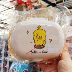 ที่วางสบู่ ที่ใส่สบู่ กล่องสบู่ ใส่สบู่แบบก้อน ลายน่ารัก