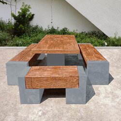 ชุดโต๊ะสนาม สุดหรูที่รับรองว่าทุกคนต้องประทับใจ ผสมผสานความโมเดิร์น ที่ลงตัว ขนาด 1.80 นั่งได้ 12 คน