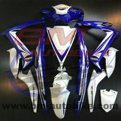 ชุดสี MIO125 น้ำเงินขาว ทั้งคัน 13 ชิ้น 4 กก.