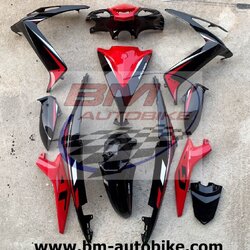 ชุดสี MIO125 แดงดำ ทั้งคัน 13 ชิ้น 4 กก.