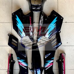 ชุดสี NOVA-SP น้ำเงินเมท 8ชิ้น 3 กก.