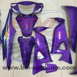 ชุดสี WAVE100S 2005 U BOX ทั้งคัน 10ชิ้น สีม่วง20Pล้วน 4 กก.