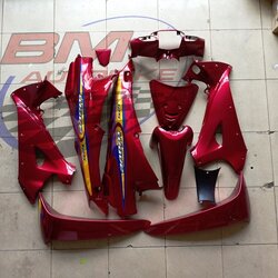 ชุดสี WAVE 125R สีแดงแก้วกุญแจ่ใหญ่ 4,500 กรัม