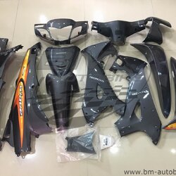 ชุดสี WAVE 125R สีเทาA11กุญแจใหญ่ + หน้ากากหลัง + อกไก่ 4,500 กรัม