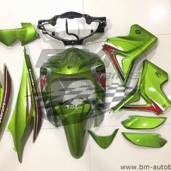 ชุดสี WAVE110I NEW 2012 สีเขียวแก้ว130 13ชิ้น 4 กก.