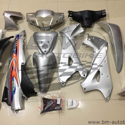 ชุดสี WAVE 125R สีบรอนท์ กุญแจกลม + หน้ากากหลัง + อกไก่ 4,500 กรัม