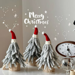 [พร้อมส่ง] Jnihouse : ต้นคริสต์มาสหิมะขาวหมวกแดง (White Wonder)