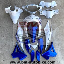 ชุดสี WAVE110I NEW 2012 สีขาว/น้ำเงิน325 13ชิ้น 4 กก.