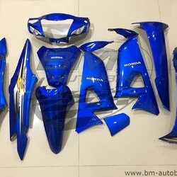 ชุดสี WAVE100S 2005 U BOX ทั้งคัน 10ชิ้น สีน้ำเงิน325ล้วน 4 กก.