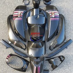 ชุดสี Scoopy i 2012 สีดำด้าน 5 กก.