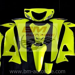 ชุดสี WAVE100S 2005 U BOX ทั้งคัน 10ชิ้น สีเหลือง196ล้วน 4 กก.