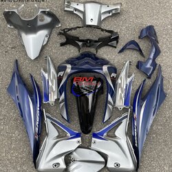 ชุดสี WAVE110I NEW 2012 สีน้ำเงิน398/เทา262/ดำ 4 กก.