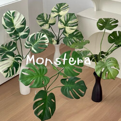 [พร้อมส่ง] Jnihouse : กิ่งมอนสเตร่าประดิษฐ์ (Monstera Plant)(Tree)