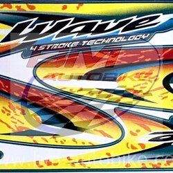 สติ๊กเกอร์ WAVE-125R ปี2003 รุ่น4 เขียว 500 กรัม