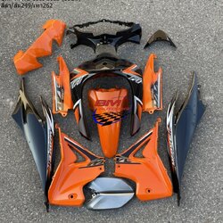 ชุดสี WAVE110I NEW2012 สีดำ/ส้ม249/เทา262 13ชิ้น 4 กก.