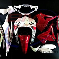 ชุดสี WAVE110I NEW 2012 สีขาว/แดง340 13ชิ้น 4 กก.