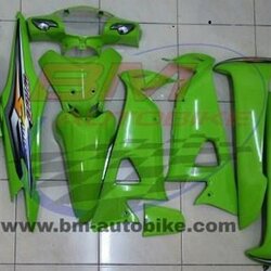 ชุดสี WAVE100S 2005 U BOX ทั้งคัน 10ชิ้น สีเขียว134ล้วน 4 กก.