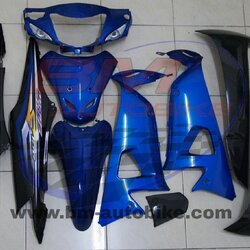 ชุดสี WAVE100S 2005 U BOX ทั้งคัน 10ชิ้น สีน้ำเงิน325ดำ 4 กก.