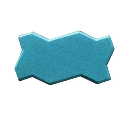 อิฐตัวหนอน (สีฟ้า)