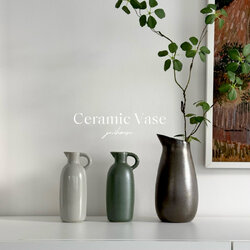 [พร้อมส่ง] Jnihouse : แจกันเซรามิก (flower vase) ไม่รวมดอกไม้