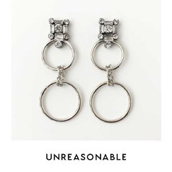 ต่างหู ต่างหู น้ำหนักเบา สวยใส่สบาย UA0732-01 Unreasonable Accessories